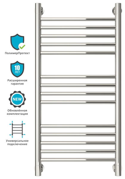 Полотенцесушитель водяной Сунержа Богема+ 80x40 00-0220-8040
