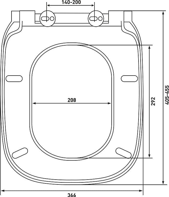 Крышка-сиденье Berges Wasserhaus Code SO 016403 с микролифтом, белый