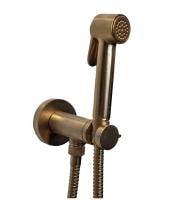 Гигиенический душ Bossini Paloma Brass Mixer Set E37005B.022 со смесителем античная бронза