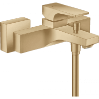 Смеситель для ванны hansgrohe Metropol 32540140 шлифованная бронза