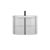 Тумба с раковиной Burgbad Lavo 2.0 72 SFZP072G0227F5048C0037*1 белая глянцевая