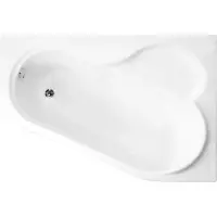 Акриловая ванна 147x100 см R Vagnerplast Selena VPBA141SEL3PE-04