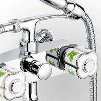 Смеситель для душа THG Capucine vert dcor Platine A7E.A02.13B