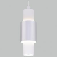 Подвесной светильник Eurosvet Bento 50204/1 LED белый/матовое серебро