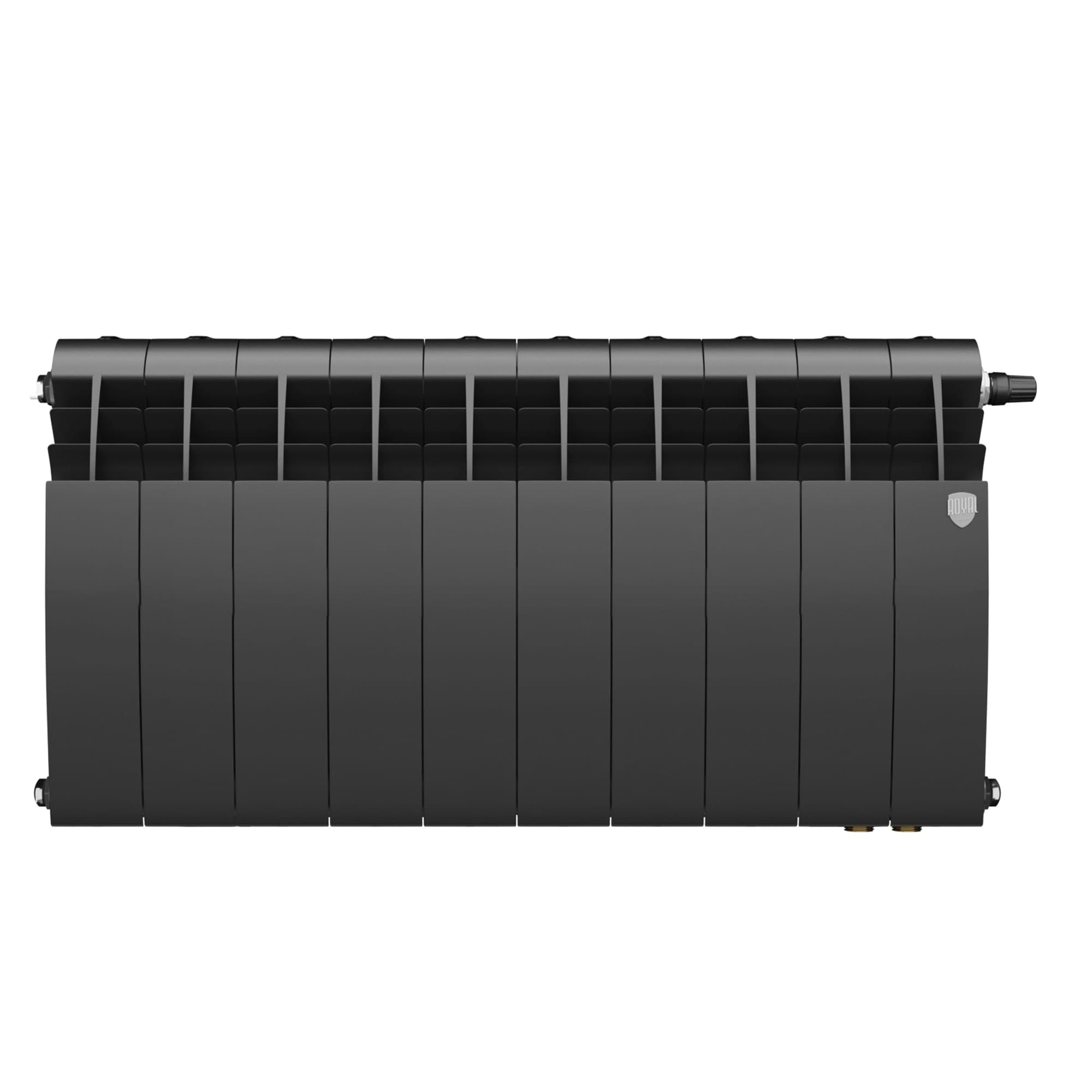 Радиатор Royal Thermo BiLiner 350 Noir Sable VR80 - 10 секц.