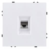 Розетка Ethernet RJ-45 без рамки Kollinger Eclipse EC-017WH