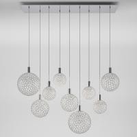 Подвесной светильник Eurosvet Gemini 90353/9 хром