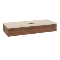 Тумба под раковину Villeroy&Boch Antao 120 L10113HM орех/мрамор ботичино