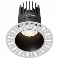 Встраиваемый светильник Maytoni Technical Омут DL122-15W-4K-TRS-B