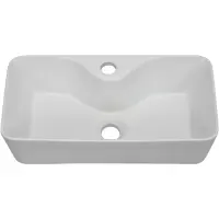 Раковина-чаша CeramaLux 7291-1 50x25 см, накладная, белый