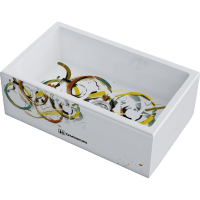 Кухонная мойка Omoikiri Mikura 76-Tokyo-3 4993174 белая матовая