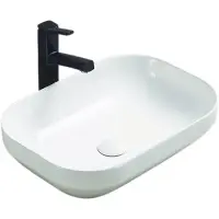 Раковина-чаша CeramaLux 78589 50,5x35,5 см, накладная, белый