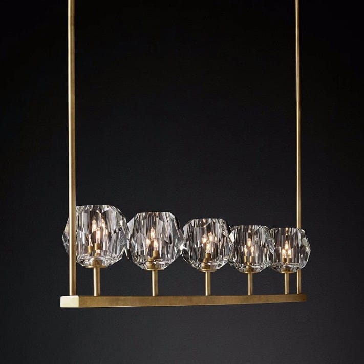 Светильник на штанге Imperiumloft RH Boule De Cristal Linear 40,1221
