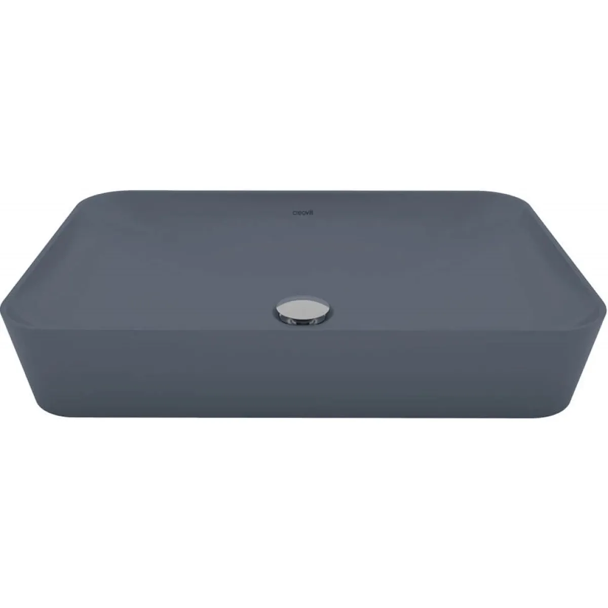 Раковина-чаша Creavit Ultra UL060-00BM00E-0000 60x40 см, накладная, базальт матовый
