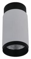 Накладной светильник iLedex Technical Delta 1954-10W-3000K-36 BK+WH