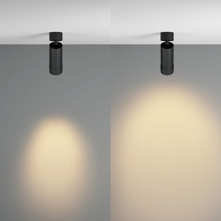 Светильник на штанге Maytoni Technical Фокус Зум C055CL-L12W2.7K-Z-B
