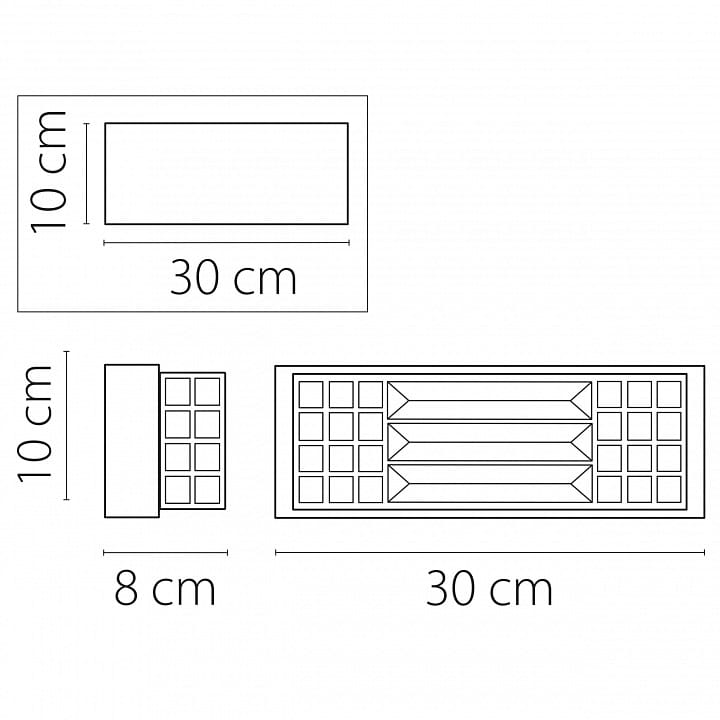 Накладной светильник Lightstar Limpio 722640