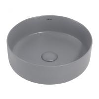 Раковина накладная Abber Bequem 36 AC2108MG серая матовая