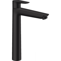 Смеситель для раковины hansgrohe Talis E 240 71717670 без сливного набора матовый черный