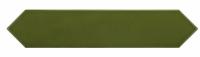 Equipe Arrow Настенная керамическая плитка Green Kelp 5x25 глазурованный глянцевый
