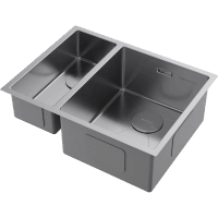 Кухонная мойка Omoikiri Taki 58-2-U/IF-R 4993767 нержавеющая сталь