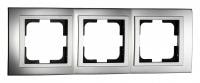 Рамка на 3 поста Mono Electric Chrome 106-410000-162