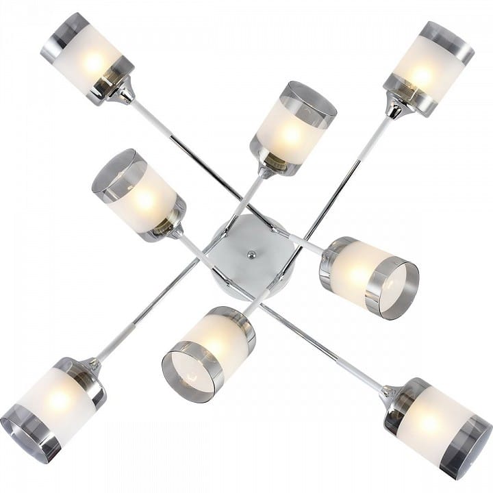 Потолочная люстра Reluce 01354 01354-0.3-08 WH+CR