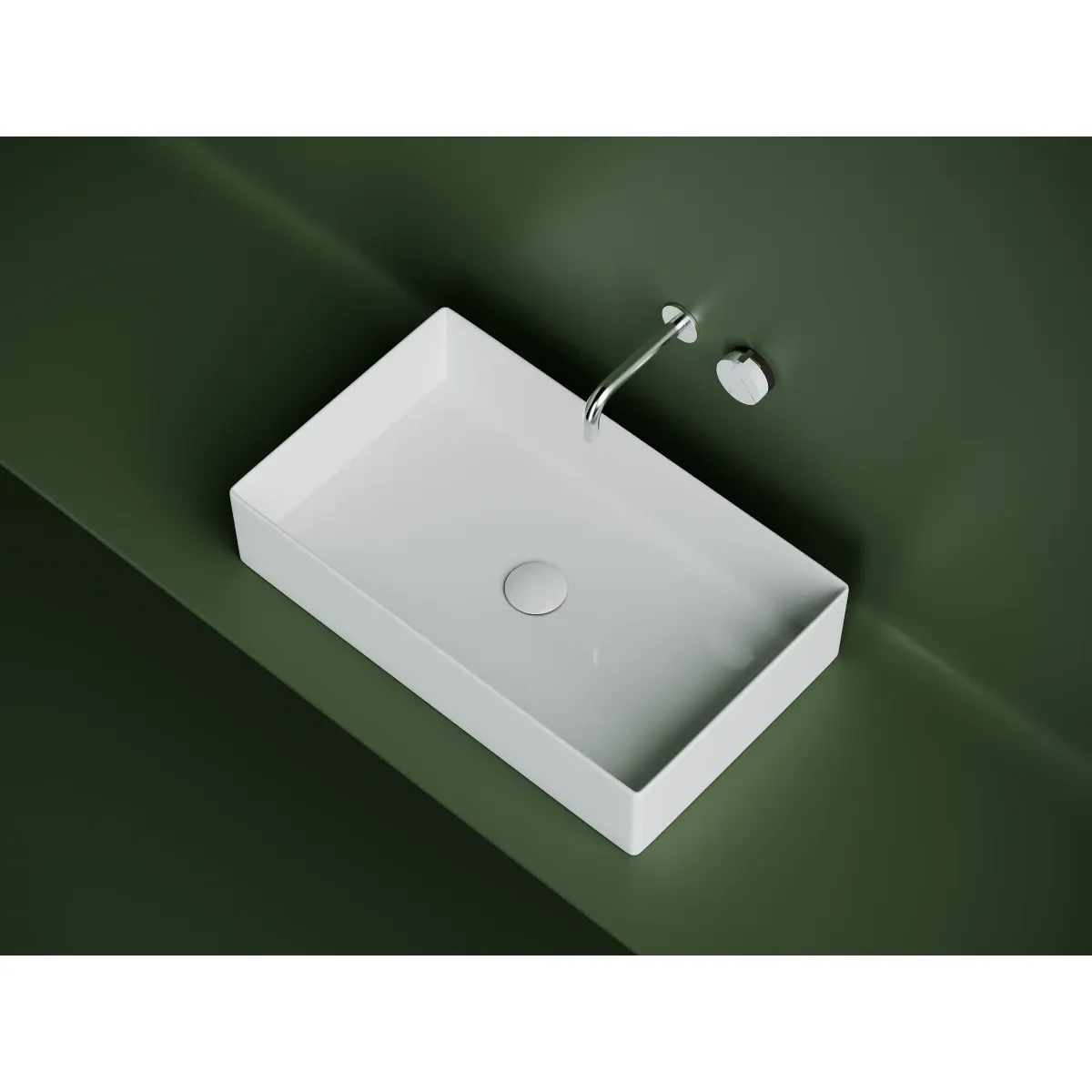 Раковина-чаша Ceramica Nova Element CN6070 60,1x36,1 см, накладная, белый