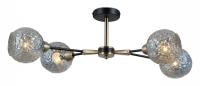 Люстра на штанге ILLUMICO IL0253-4CSQ-79 BK AB