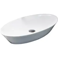 Раковина-чаша CeramaLux 9397 60,5x37 см, накладная, белый