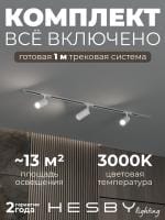 Комплект трековый Hesby Lighting Skylite №3 HSBL_kompl_S003_VI1W3K