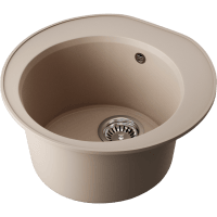 Кухонная мойка Omoikiri Miya 50-R 4993505 бежевая