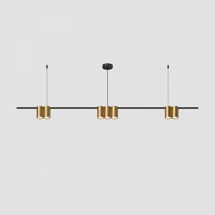 Подвесной светильник Denkirs Orbit DK4063-BK+SG