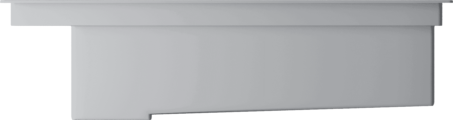 Кухонная мойка Omoikiri Kinaru Pro 86-U/I 4997026 белая матовая