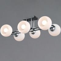 Потолочная люстра ILLUMICO TRENTO IL0791-6CSQ-25 BK CR TRENTO