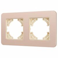 Рамка на 2 поста Arlight AKIRY 049739