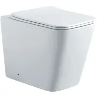 Унитаз приставной Aquatek Либра AQ1908N-00 безободковый, с сиденьем микролифт, белый