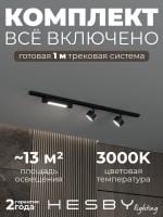Комплект трековый Hesby Lighting Skylite №14 HSBL_kompl_S014_NI1B3K