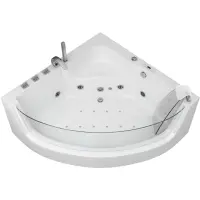 Акриловая гидромассажная ванна 135x135 см Grossman GR-13513