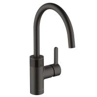 Смеситель для кухни Kludi E-GO 422106675 глубокий черный матовый