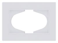 Рамка для двойной розетки Kollinger Eleganz Plex EP120WM