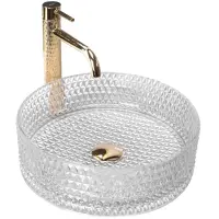 Раковина 35,5x35,5 см Rea Cristal REA-U9670