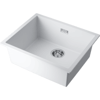 Кухонная мойка Omoikiri Yamakawa 55T-U/I 4993431 белая матовая