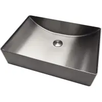 Раковина-чаша Abber Wasser Kreis AF2403SP 49,6x34,6 см, накладная, сатин