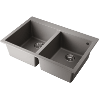 Кухонная мойка Omoikiri Bosen 80-2 4993569 leningrad grey