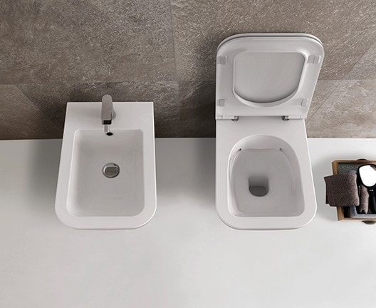 Подвесной унитаз Globo Stone STS05BI белый