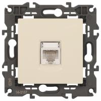 Розетка Ethernet RJ-45 без рамки Эра Эра Elegance 14-3107-02