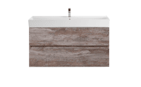 Тумба под раковину Cezares Molvenio 46 80 MOLVENO 46-80-2C-SO-LG серое дерево