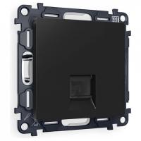 Розетка Ethernet RJ-45 и со шторками, без рамки Ambrella Volt ALFA MA812005