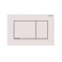Клавиша смыва Geberit Sigma 30 115.883.JT.1 белый матовый/хром